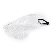 Loop Micro rings Clear 25pcs