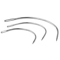 Gebogene Tressen-Nadeln Typ C – 3er Set