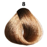 Hair Color Cream No. 8 Light Blonde 100ml