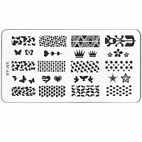Stamping Schablone 12cm x 6cm