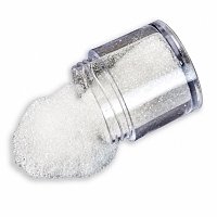 Glitterpuder in Weiss 10g